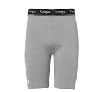 Kempa Attitude Pantalones/Shorts de Entrenamiento, Hombre, Gris Oscuro Mezcla, S