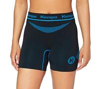 Kempa Attitude Pro Pantalones/Shorts de Entrenamiento, Mujer, Negro/Azul, XL/XXL
