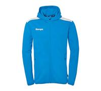 Kempa balonmano Emotion 27 Chaqueta con capucha Chaqueta deportiva para hombre y niño con capucha forrada - forro polar en el interior - con bolsillos con cremallera