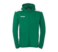 Kempa balonmano Emotion 27 Chaqueta con capucha Chaqueta deportiva para hombre y niño con capucha forrada - forro polar en el interior - con bolsillos con cremallera