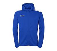 Kempa balonmano Emotion 27 Chaqueta con capucha Chaqueta deportiva para hombre y niño con capucha forrada - forro polar en el interior - con bolsillos con cremallera