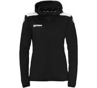 Kempa balonmano Emotion 27 Chaqueta con capucha para mujer Chaqueta deportiva para mujer y niña con capucha forrada - forro polar en el interior - con bolsillos con cremallera