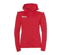 Kempa balonmano Emotion 27 Chaqueta con capucha para mujer Chaqueta deportiva para mujer y niña con capucha forrada - forro polar en el interior - con bolsillos con cremallera