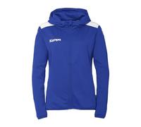 Kempa balonmano Emotion 27 Chaqueta con capucha para mujer Chaqueta deportiva para mujer y niña con capucha forrada - forro polar en el interior - con bolsillos con cremallera