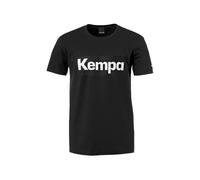 Kempa Promo Camiseta Camiseta de Entrenamiento, Hombre, Negro, XXXL