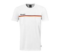 Kempa Camiseta Team Germandy con diseño de Alemania, Color Blanco