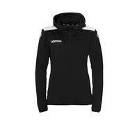 KEMPA Chaqueta de chándal 'Emotion 27' negro / blanco L negro / blanco
