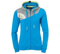 Kempa Core 2.0 Hood Chaqueta, Mujer, Kempa Azul/Gris Oscuro, XXL