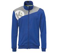 Kempa Core 2.0 Poly Chaqueta, Hombre, Azul Royal/Gris Oscuro, 128