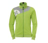 Kempa Core 2.0 Poly Chaqueta, Mujer, Verde Esperanza/Gris Oscuro, XS