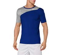 Kempa Core 2.0 Shirt Camiseta De Juego De Balonmano, Hombre, Azul Royal/Gris Oscuro me, 128