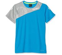 Kempa Core 2.0 Shirt Women Camiseta De Juego De Balonmano para Mujer, Mujer, Kempa Azul/Gris Oscuro Me, XL