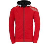 Kempa Core 26 Hood Jacket Chaqueta con Capucha para Hombre Chaqueta de Entrenamiento Sudadera con Capucha Jersey Balonmano Voleibol Gimnasio de Interior Fitness