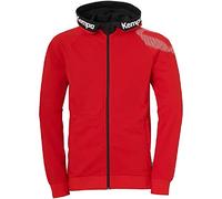 Kempa Core 26 Hood Jacket Chaqueta con Capucha para Hombre Chaqueta de Entrenamiento Sudadera con Capucha Jersey Balonmano Voleibol Gimnasio de Interior Fitness