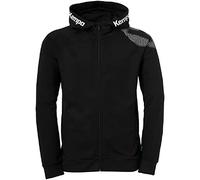 Kempa Core 26 Hood Jacket Chaqueta con Capucha para Hombre Chaqueta de Entrenamiento Sudadera con Capucha Jersey Balonmano Voleibol Gimnasio de Interior Fitness