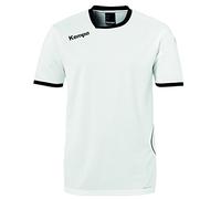 Kempa Curve Camiseta de Juego, Hombre, Blanco/Negro, 128