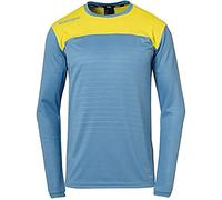 Kempa Emotion 2.0 - Camiseta de Manga Larga para Hombre, Primavera/Verano, Hombre, Color Dove Blau/limonengelb, tamaño Medium