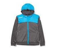 Kempa Emotion 2.0 Hood Jacket Sudadera, Hombre, anthra/kempablue, XXXL