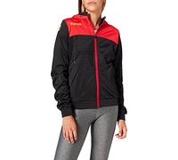 Kempa Emotion 2.0 Hood Jacket Sudadera, Hombre, black/red/yellow, L