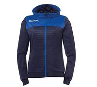 Kempa Emotion 2.0 Hood Jacket Women Sudadera, Mujer, navy/royal, S