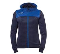 Kempa Emotion 2.0 Hood Jacket Women Sudadera, Mujer, Navy/Royal, XXL