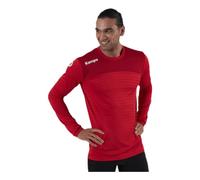 Kempa Emotion 2.0 Longsleeve Camiseta M/L De Entrenamiento De Balonmano, Hombre, Rojo/Rojo Chili, S