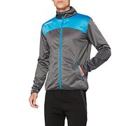 Kempa Emotion 2.0 Poly Jacket Sudadera, Hombre, anthra/kempablue, 140