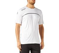 Kempa Emotion 2.0 Poly Shirt Camiseta de Juego, Hombre, Blanco/Antracita, 140