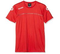 Kempa Emotion 2.0 Poly Shirt Camiseta de Juego, Hombre, Rojo/Rojo Chili, 4XL