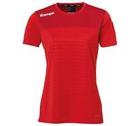 Kempa Emotion 2.0 Shirt Women Camiseta de Juego para Mujer, Mujer, Rojo/Rojo Chili, L