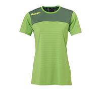 Kempa Emotion 2.0 Shirt Women Camiseta de Juego para Mujer, Mujer, Verde Esperanza/Verde Dra, M