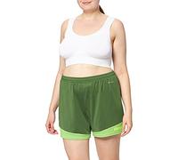 Kempa Emotion 2.0 Shorts Women Shorts de Juego para Mujer, Mujer, Verde Dragón/Verde Espera, L