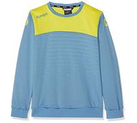 Kempa Emotion 2.0 Training Top Sudadera De Entrenamiento De Balonmano, Hombre, Dove Azul/Lima Amarillo, XL