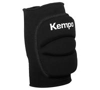 Kempa KNEE INDOOR SUPPORT PADDED, protectores de rodilla para balonmano, voleibol, etc., protectores de rodilla para hombres, mujeres, niños, protectores, 1 par, negro