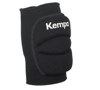Kempa KNEE INDOOR SUPPORT PADDED, protectores de rodilla para balonmano, voleibol, etc., protectores de rodilla para hombres, mujeres, niños, protectores, 1 par, negro