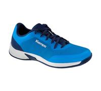 Kempa Kourtfly Three - Zapatillas de Balonmano, Azul y Blanco, 40.5 EU