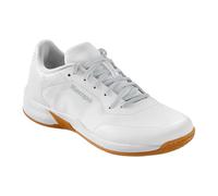 Kempa Kourtfly Three, Zapatillas de Balonmano Hombre, Blanco/Gris, 42.5 EU