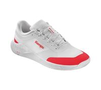 Kempa Kourtfly Two, Zapatillas de Balonmano Hombre, Blanco/Rojo, 45.5 EU