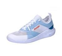 Kempa Kourtfly, Zapatillas Deportivas Unisex Adulto, Blanco/Azul, 40.5 EU