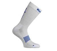 Kempa Logo Classic Calcetines, Sin género, Blanco/Azur, 41-45
