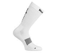 Kempa Logo Classic Calcetines, Sin género, Blanco/Negro, 41-45