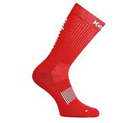 Kempa Logo Classic Socks Calcetín De Balonmano Con Fondo Reforzado, Hombre, Rojo/Blanco, 31-35