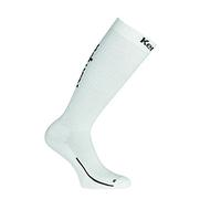 Kempa Long Socks Medias de Equipaciones, Sin género, Blanco/Negro, 31-35