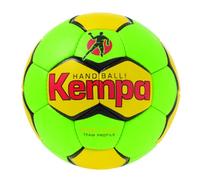 Kempa - Pelota de Balonmano Infantil, Talla única, Color fluogrün/fluogelb/Negro