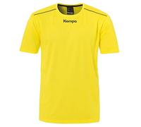 Kempa Poly Shirt Camiseta De Entrenamiento De Balonmano, Hombre, Lima Amarillo, S