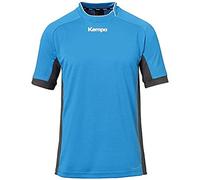 Kempa Prime Shirt Camiseta De Balonmano Cuello Asimétrico para Hombre, Hombre, kempa Azul/Antracita, 128