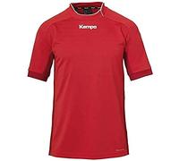 Kempa Prime Shirt Camiseta De Balonmano Cuello Asimétrico para Hombre, Hombre, Rojo/Rojo Chili, XXXL