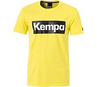 Kempa Promo Camiseta Casual, Hombre, Amarillo Lima, 164
