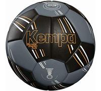 Kempa SPECTRUM SYNERGY PLUS Balón de entrenamiento y de partido con una construcción única de 30 paneles - apto para todas las edades - negro/antracita