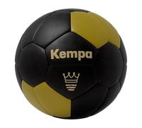 Kempa Spectrum Synergy Primo balón de Balonmano, Niños y Adultos, Negro/Dorado, 3